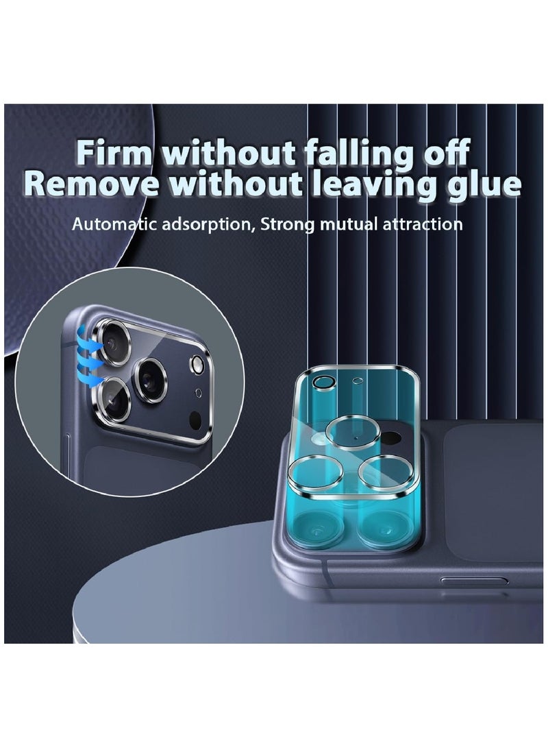 MOBM For iPhone 17 Pro Max Camera Lens Protector Pack of 3 - Image 2